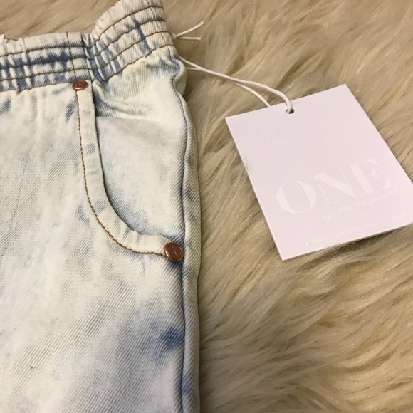 One Teaspoon Hunter classic raw cuff Shorts - Picture 3 of 5